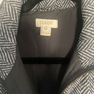 J crew herringbone vest